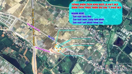 Chuyển nhượng dự án xây dựng nhà máy tại Hà Long - Hà Trung, mặt đường QL217 (Tin Hết Hạn)