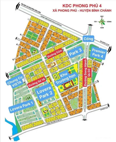 BÁN NỀN ĐẸP 5x20m – ĐƯỜNG SỐ 10, NỀN ĐẸP GIÁ TỐT KDC PHONG PHÚ 4 (Tin Hết Hạn)