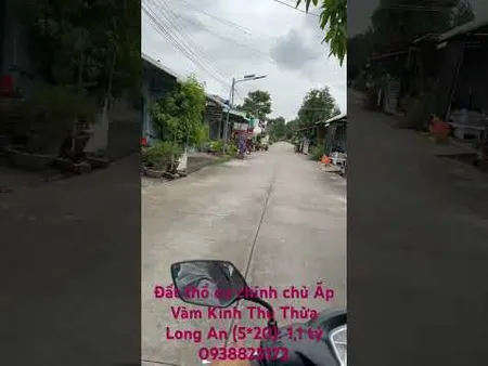 SANG NHƯỢNG ĐẤT THỔ CƯ 100% – 5x20M (100m²) – KDC BÌNH AN, THỦ THỪA, LONG AN (Tin Hết Hạn)