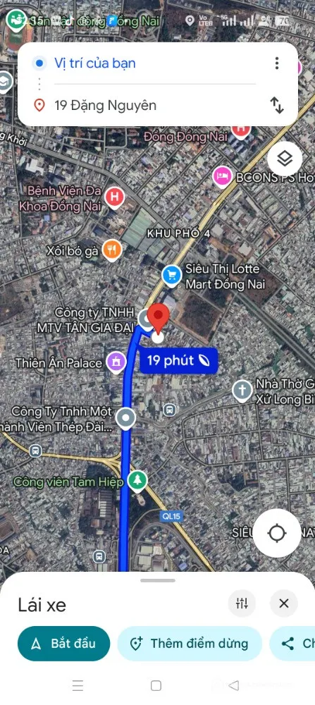Bán 575m ngay Lotte Mart Amata Biên Hòa cách Xa Lộ Hà Nội 100m (Tin Hết Hạn)