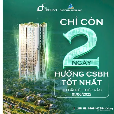 Cơ hội vàng chỉ còn 2ngày nữa là kết thúc CSBH tốt nhất của The Fibonan (Tin Hết Hạn)