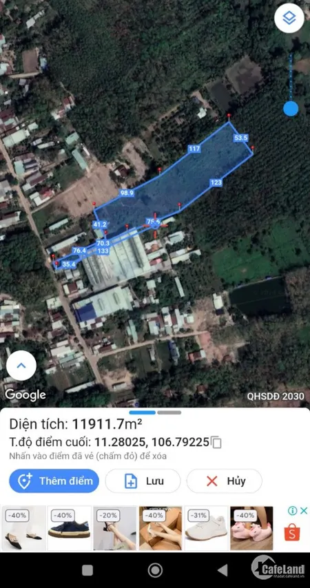 CHUYỂN NHƯỢNG ĐẤT SKC XÂY XƯỞNG PHÚ GIÁO (Tin Hết Hạn)