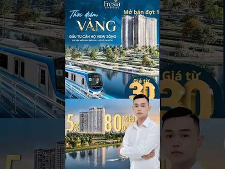 Booking căn hộ Fresia Riverside Biên Hoà, kế AEON MALL, nhận chiết khấu cao (Tin Hết Hạn)