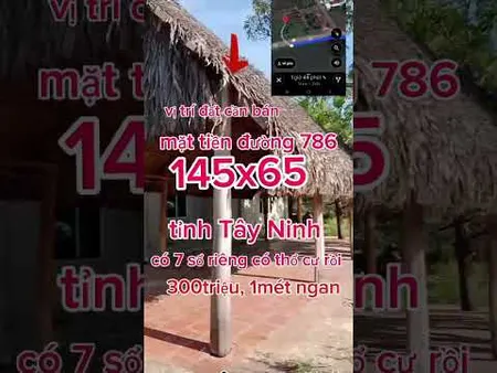đất đẹp có 3 mặt tiền đường lớn đường thông ởtây ninh (Tin Hết Hạn)