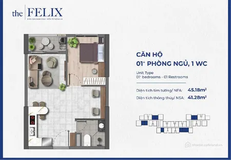 - Chỉ đóng 20% ngưng cho tới lúc nhận nhà,bạn là chủ căn hộ chung cư TheFelix. (Tin Hết Hạn)