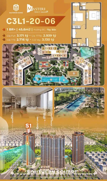 căn C3-L1-20-06 chung cư cao cấp (Tin Hết Hạn)