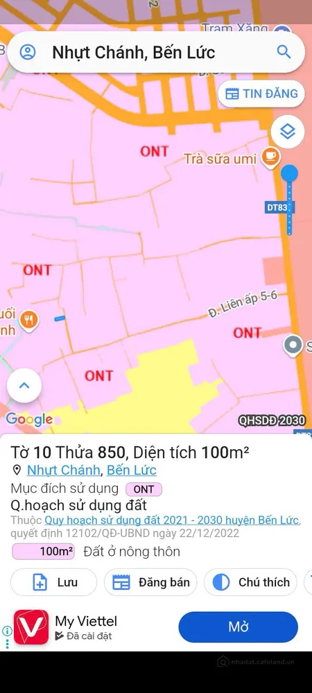 Đất Thổ Giá Ngộp Tại Bến Lức Long An (Tin Hết Hạn)