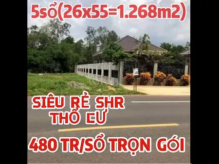 Bán FULL 2sổ riêng THỔ CƯ (11x68=686m2) MT-QL14, vô NGAY CHỢ, TRUNG TÂM 486tr (Tin Hết Hạn)