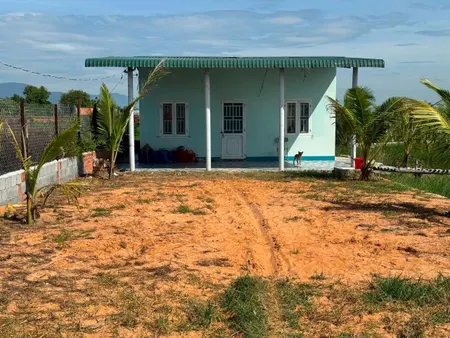 Bán Nhà Vườn Ở Từ Tâm 2 Có Sẵn Ao Chòi Gần Làng Sen Mỹ Nghiệp
