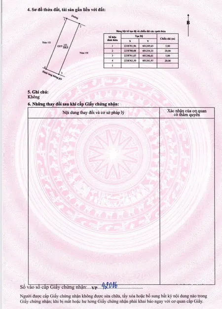 Bán đất 100m² ngang 5m tại Phường Nam Bình Thành phố Ninh Bình