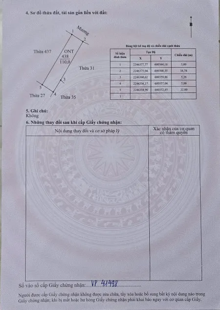 Bán đất 110m² ngang 5m giá 6.9 tỷ tại Xã Ninh Khang Huyện Hoa Lư
