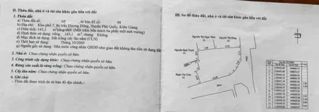 Lô góc 2 mặt tiền 143m2 giá 5tỷ Hẻm ô tô Trần Hưng Đạo ngay chợ đêm Đặc Khu Phú Quốc