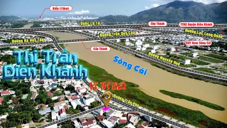 BÁN NHÀ 2 MẶT TIỀN BỜ KÈ TRẦN PHÚ - DIÊN KHÁNH