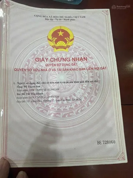 Bán 3193,4m2 đất tại đường sỏi đỏ, nhị bình, hóc môn. đất đã san lấp, sổ chính chủ