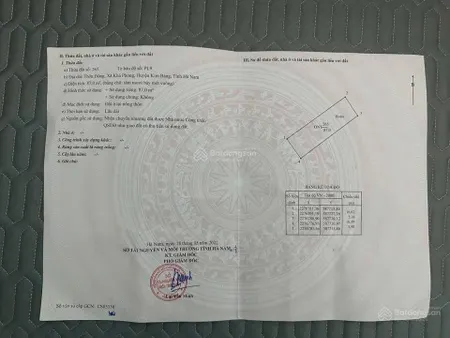 Bán đất 87m2 cạnh khách sạn ngọc lâm xã khả phong, kim bảng, nở hậu đẹp, giá chỉ 75tr/m2