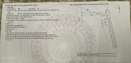Bán lô đất đẹp 40m2 phường chương mỹ, hà nội gần quốc lộ 6 mở rộng