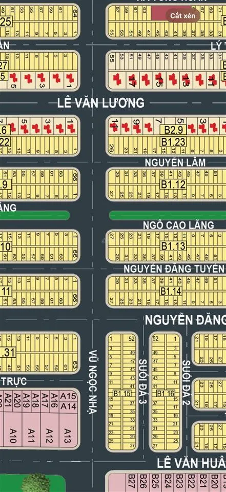Bán đất đường vũ ngọc nhạ 2 mặt tiền
