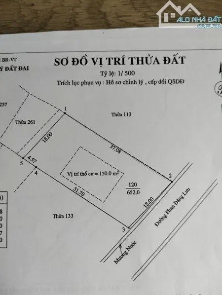 Bán 652m2 đất + biệt thự vườn (chính chủ) xã Long điền, TPHCM