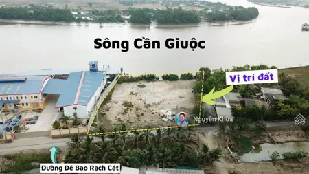 Giảm sốc cơ hội đầu tư vàng ven sông cần giuộc