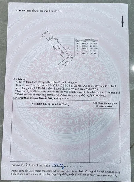 Bán mảnh đất trục chính tại xã đông sơn, chương mỹ, hà nội, chỉ 21 triệu/m2, diện tích 160 m2