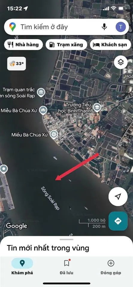 Bán đất bình khánh cần giờ view sông soài rạp giá tốt