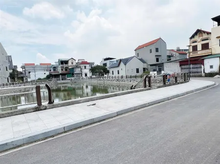 Bán 88m đất thôn chí trung, x tân quang, h văn lâm, hưng yên, view hồ, có sẵn nhà