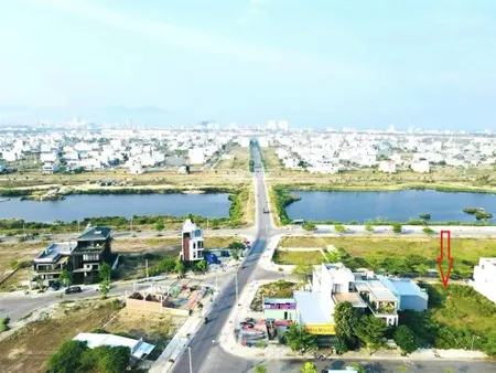 Cần bán lô đất 2 mặt tiền đường qh 5,5m, thông và cách kcn 500m, phường bàn thạch, tp đà nẵng