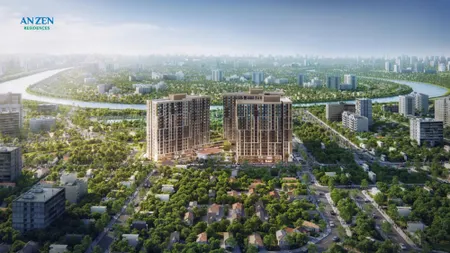 Bán Căn Hộ Anzen Residences Hải Phòng – 2 Phòng Ngủ, View Nội Khu, Giá Chỉ Từ 1,9 Tỷ