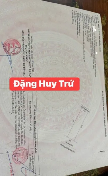 🔴💥Bán đất đường Đặng Huy Trứ - Đường 7,5m thông biển