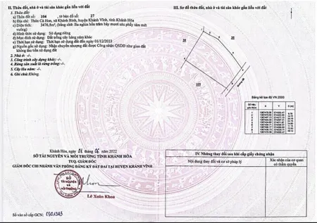 Cần bán lô đất xã khánh bình giá đầu tư, có thể tách 3 lô