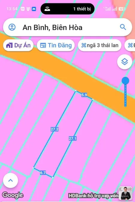 Cần bán nhà mặt tiền chợ Đồi An Bình, diện tích 171m (Tin Hết Hạn)