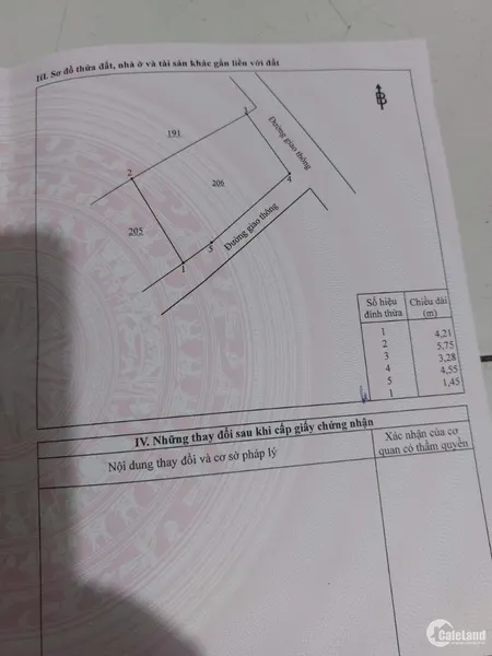 Đất trung tâm huyện, thổ cư toàn bộ, 2 mặt tiền đường, sát chợ (Tin Hết Hạn)