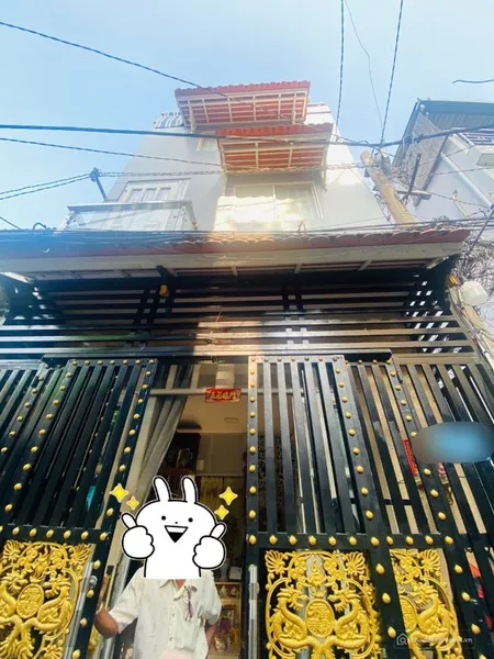 Quận 6- 3 tầng 4PN gần chợ Phú Lâm Giá chỉ nhỉnh 4 tỷ. (Tin Hết Hạn)