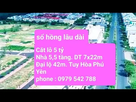 Cần bán căn nhà 5 tầng 1 tum, MT Hùng Vương, TP Tuy Hòa Phú Yên. (Tin Hết Hạn)