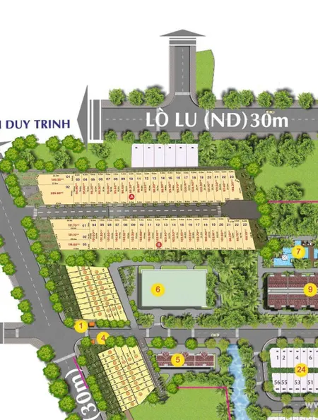 Bán đất 1 xẹt Trường Lưu Long Trường Q.9 103.1m² ngang 5m