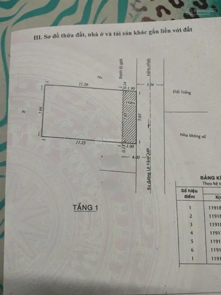 Lô đất đẹp hiếm 86m2 lê văn quới ngay ngã tư bốn xã chỉ 6 tỷ còn bớt lộc