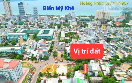 Đất biển Mỹ Khê, Đà Nẵng, 230m² rất thích hợp xây Khách Sạn, Biệt Thự, Tòa căn hộ