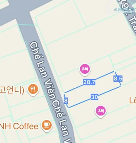 🌺 Đất Siêu đẹp Chế Lan Viên - 239 Mv - ngang 7,m, Nở Hậu 8,45m - Ngũ H Sơn
