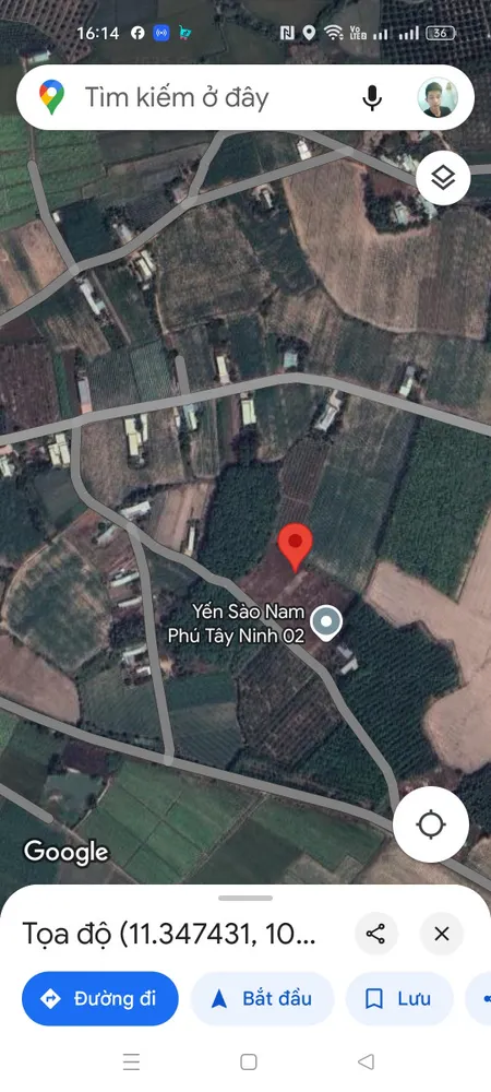 270tr có ngày 700m2 , 10x70 50tc ở gần TT châu Thành