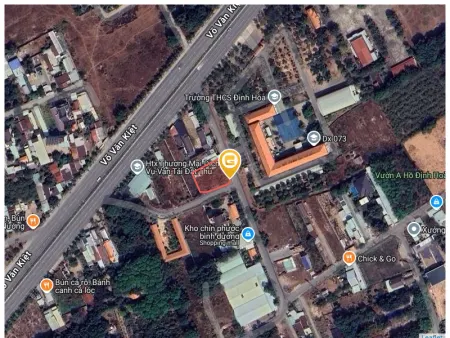 Bán đất 884.2m² ngang 6,15m giá 2.5 tỷ tại Phường Định Hoà 0815422197