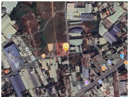 Bán đất 1584.3m² giá 18.8 tỷ tại Phường Tân Phước Khánh Thị xã Tân Uyên