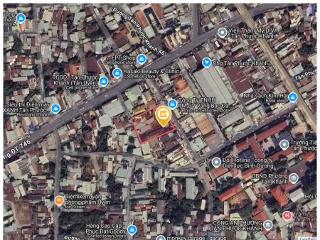 Bán đất 357m² giá 15 tỷ tại Phường Tân Phước Khánh Thị xã Tân Uyên