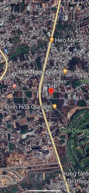 Bán đất 3919.9m² ngang 52m giá 53.7 tỷ tại Phường Định Hoà 0815422197