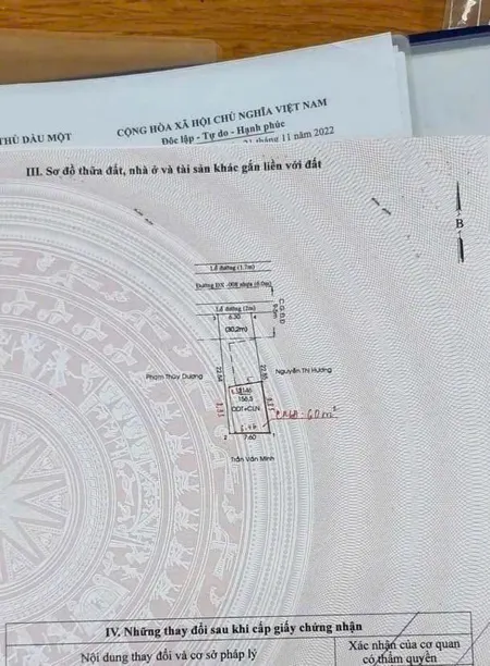 Bán đất 156.5m² ngang 6,3m giá 4.5 tỷ tại Phường Phú Mỹ 0815422197