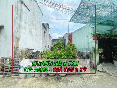 Bán đất 91.2m², đường xe hơi, giá 3 tỷ, tại Xã Nhơn Đức, Huyện Nhà Bè