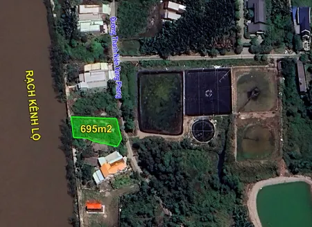 Bán đất 695m², view sông, đường xe hơi, giá 5.5 tỷ tại Xã Hiệp Phước, Huyện Nhà Bè