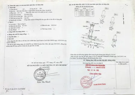 BÁN NHÀ VÀ ĐẤT MẶT TIỀN ĐƯỜNG TIỀN LÂN- HỐC MÔN