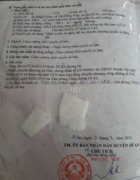 Nhà Đất Tân Đông Hiệp Dĩ An Bình Dương