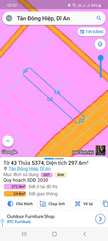 Nhà Đất Tân Đông Hiệp Dĩ An Bình Dương
