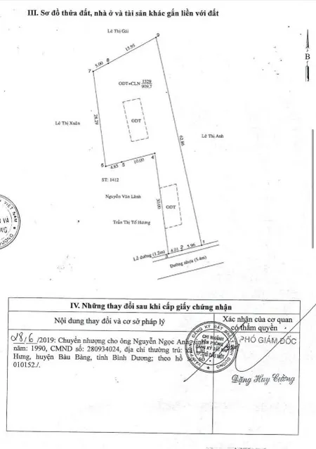Bán đất 909.6m² ngang 10m giá 12 tỷ tại Phường Phú Lợi Thành phố Thủ Dầu Một